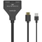 ADAPTADOR VIDEO HDMI-M A 2XHDMI-H 4K AISENS NEGRO