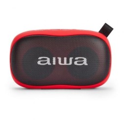 Altavoz con Bluetooth Aiwa BS-110RD- 10W- 2-0- Rojo