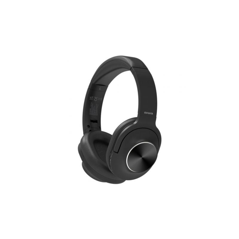 Auriculares Inalámbricos Aiwa HST-220BT-BK- con Micrófono- Bluetooth- Negros