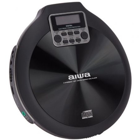 Reproductor de CD-CDR-MP3 Aiwa Walk PCD-810BK- Negro