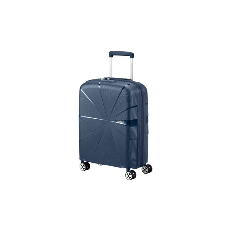 Maleta de Cabina American Tourister Starvibe Spinner 55cm- 55x40x20cm- 4 Ruedas- Azul Marino