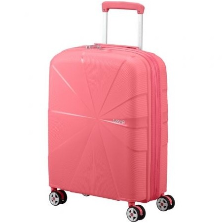 Maleta de Cabina American Tourister Starvibe Spinner 55cm- 55x40x20cm- 4 Ruedas- Coral