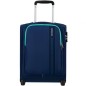 Maleta de Cabina American Tourister Sea Seeker Upright- 45x36x20cm- 2 Ruedas- Marino Combate