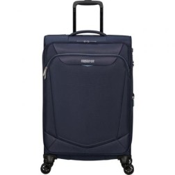 Maleta Mediana American Tourister SummerRide Spinner 69cm- 69x43x29cm- 4 Ruedas- Azul Marino