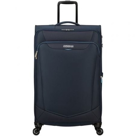 Maleta Grande American Tourister SummerRide Spinner 80cm- 80x48x30cm- 4 Ruedas- Azul Marino