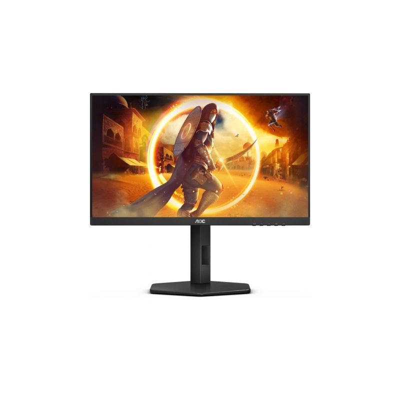 Monitor Gaming AOC 24G4X 23-8"- Full HD- 0-5ms- 180Hz- IPS- Multimedia- Regulable en altura- Negro