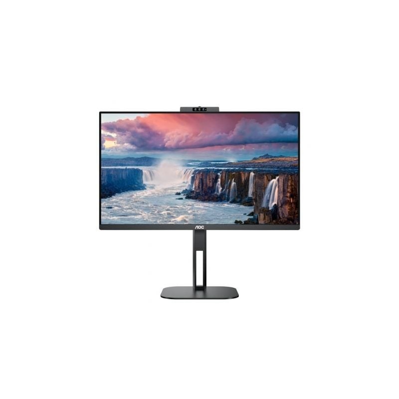 Monitor Profesional AOC 24V5CW-BK 23-8"- Full HD- Webcam- Multimedia- Negro