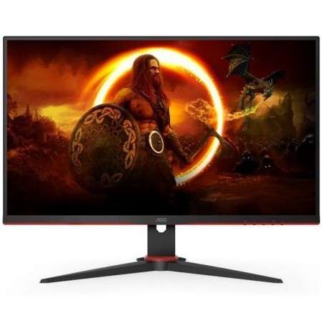 Monitor Gaming AOC 27G2SAE-BK 27"- Full HD- 1ms- 165Hz- VA- Multimedia- Negro y Rojo