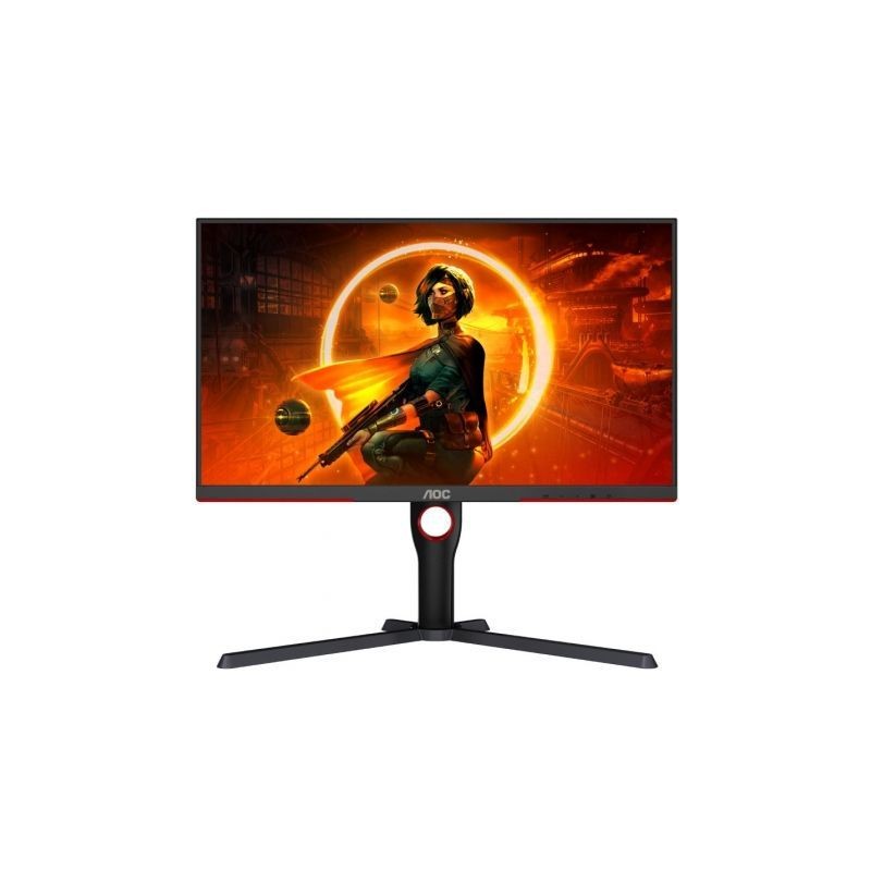 Monitor Gaming AOC Q27G3XMN-BK 31-5"- QHD- 1ms- 180Hz- VA- Regulable en altura- Negro