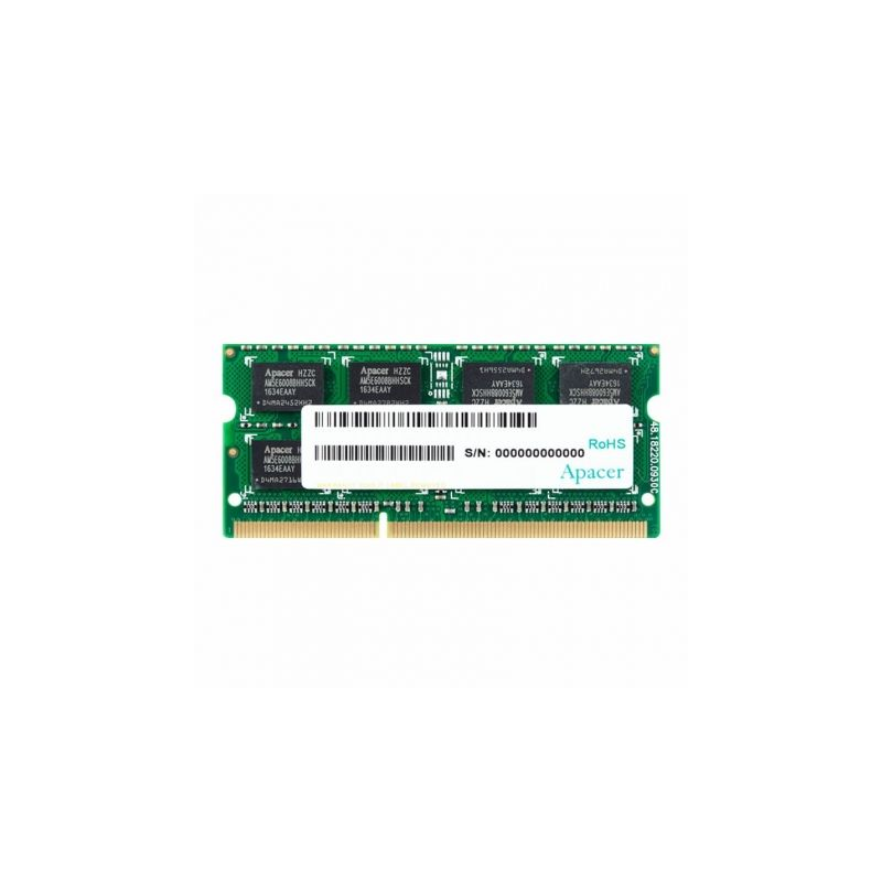 Memoria RAM Apacer 8GB- DDR3L- 1600MHz- 1-35V- CL11- SODIMM