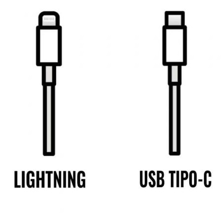 Cable Apple USB-C a Lightning V2 - 1M