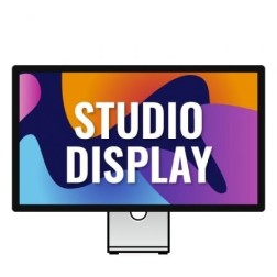 Apple Studio Display 27"- 5K- Cristal Estándar- Soporte con Altura e Inclinación Ajustables