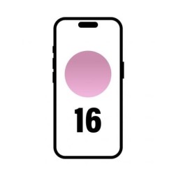 Smartphone Apple iPhone 16 256GB- 6-1"- 5G- Rosa