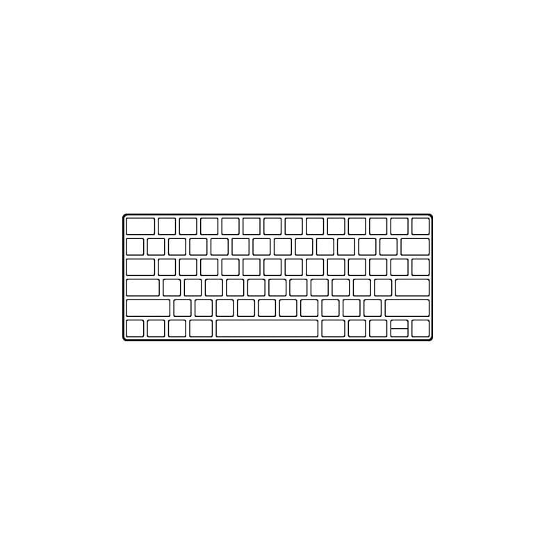 Teclado Inalámbrico Apple Magic Keyboard con Touch ID- Plata