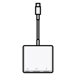 Adaptador usb-c digital Av Multiport Macbook v3 MW5M3ZM-A