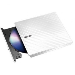 Grabadora Externa CD-DVD Asus SDRW-08DS2S-U Lite- Blanco