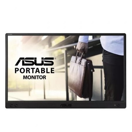 Monitor Portátil Asus ZenScreen MB166C 15-6"- Full HD- Negro