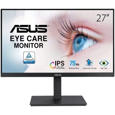 ASUS VA27EQSB 68,6 cm (27") 1920 x 1080 Pixeles Full HD LCD Negro