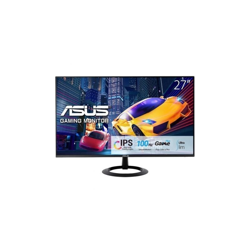 Monitor Gaming Asus VZ27EHF 27"- Full HD- 1ms- 100Hz- IPS- Negro