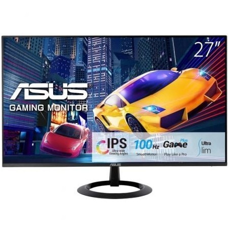 Monitor Gaming Asus VZ27EHF 27"- Full HD- 1ms- 100Hz- IPS- Negro