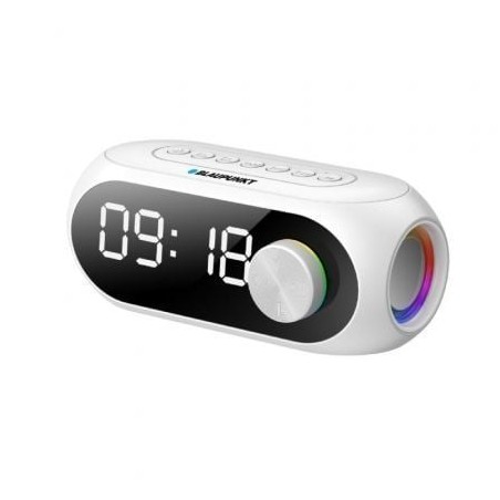 Despertador Blaupunkt BLP2250- Radio FM- Blanco