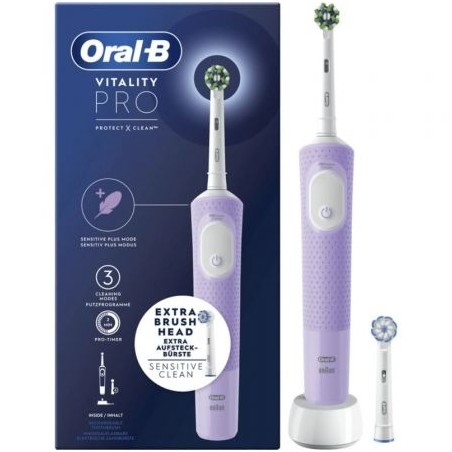 Cepillo Dental Braun Oral-B Vitality Pro- Purpura