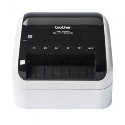 Impresora de Etiquetas Brother QL-1110NWBC- Térmica- Ancho etiqueta 103mm- USB-WIFI-Bluetooth-Ethernet- Blanca y Negra