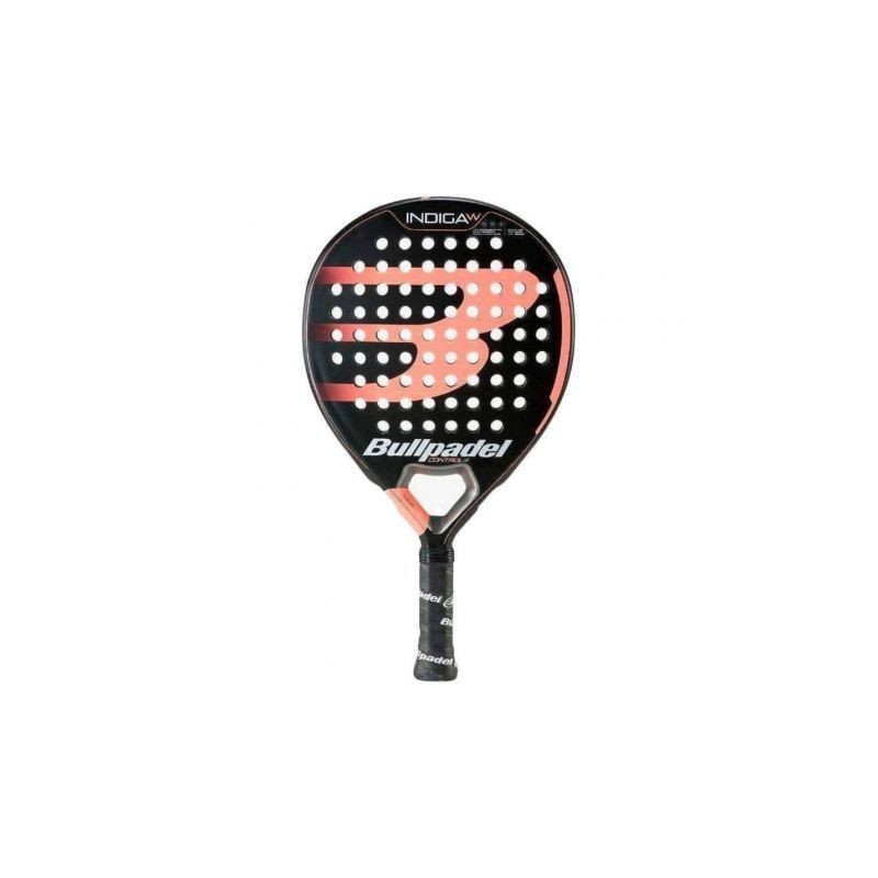 Pala de Pádel Bullpadel Indiga Woman 2022- Negra y Rosa