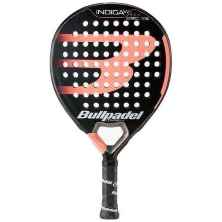 Pala de Pádel Bullpadel Indiga Woman 2022- Negra y Rosa