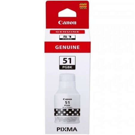 Botella de Tinta Original Canon GI-51- Negra