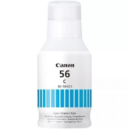 Botella de Tinta Original Canon GI-56- Cian