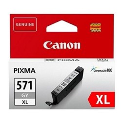 Cartucho de Tinta Original Canon CLI-571XL Alta Capacidad- Gris