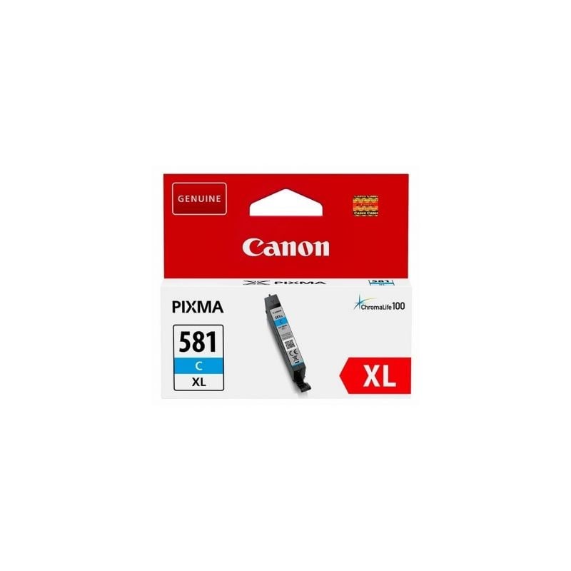 Cartucho de Tinta Original Canon CLI-581CXL Alta Capacidad- Cian