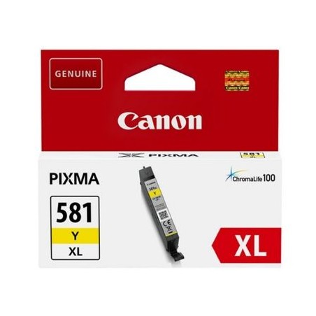 Cartucho de Tinta Original Canon CLI-581YXL Alta Capacidad- Amarillo