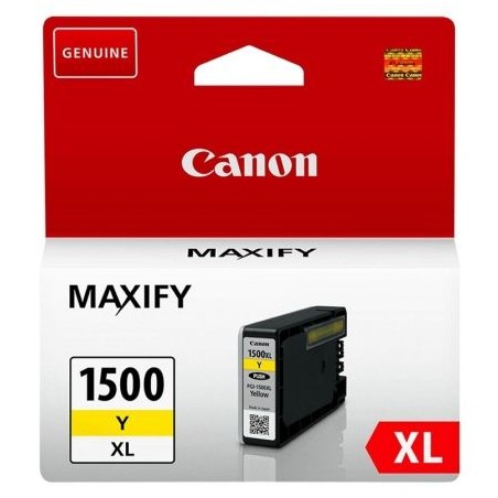 Cartucho de Tinta Original Canon PGI-1500XL Alta Capacidad- Amarillo