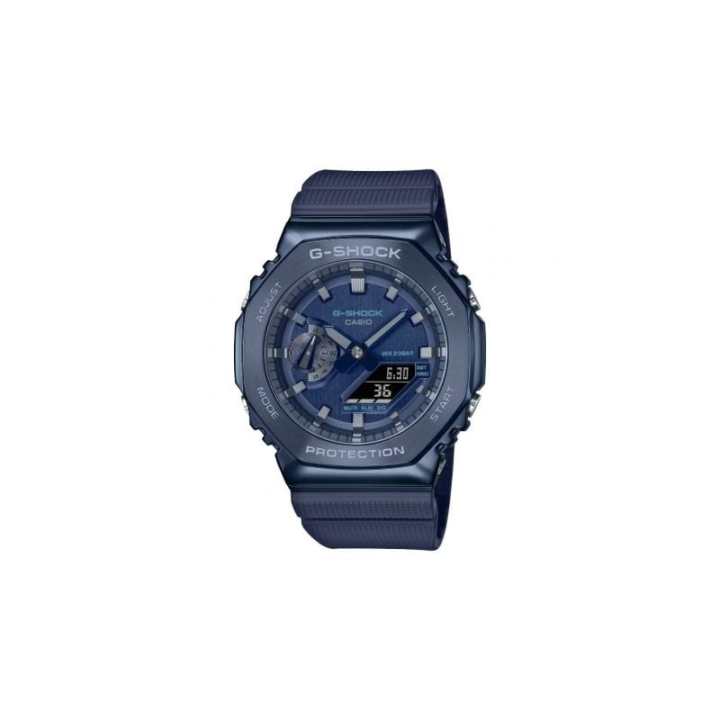 Reloj Analógico y Digital Casio G-Shock Metal GM-2100N-2AER- 49mm- Azul