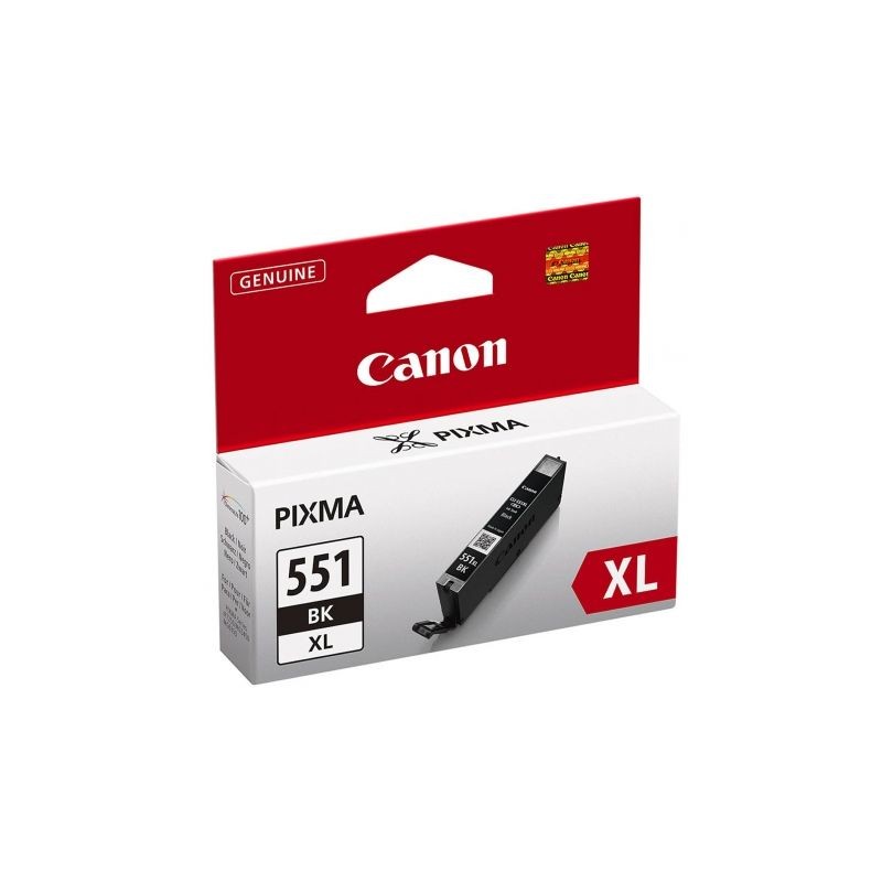 Cartucho de Tinta Original Canon CLI-551BK XL Alta Capacidad- Negro