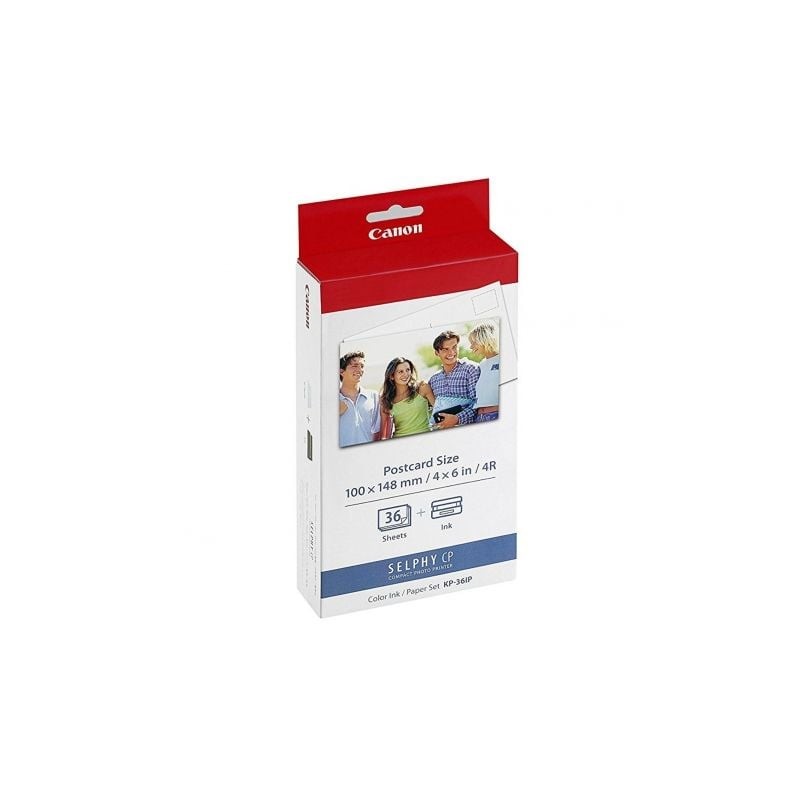 Cartucho de Tinta Original Canon KP-36IP Multipack- Tricolor + Papel Fotográfico