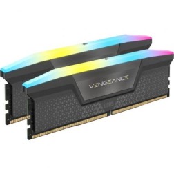 Memoria RAM Corsair Vengeance RGB 2 x 16GB- DDR5- 6000MHz- 1-35V- CL30- AMD Expo- DIMM