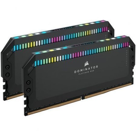 Memoria RAM Corsair Dominator Platinum RGB 2 x 16GB- DDR5- 5200MHz- 1-1V- CL40- DIMM