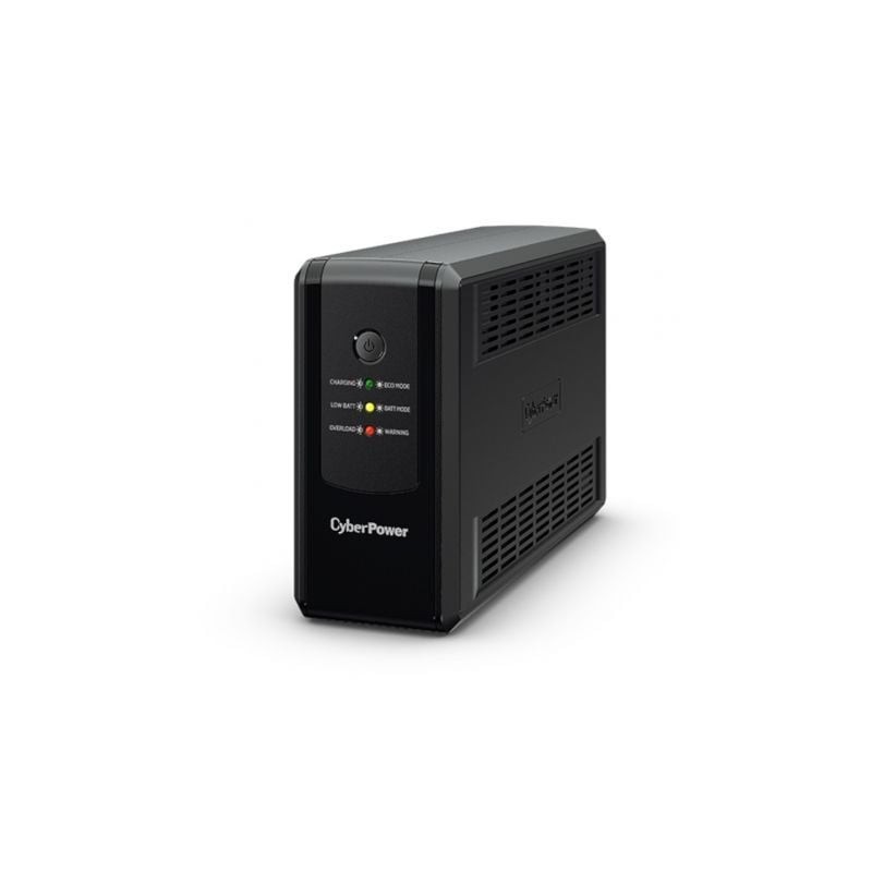 SAI Línea Interactiva Cyberpower UT650EG- 650VA-360W- 3 Salidas- Formato Torre