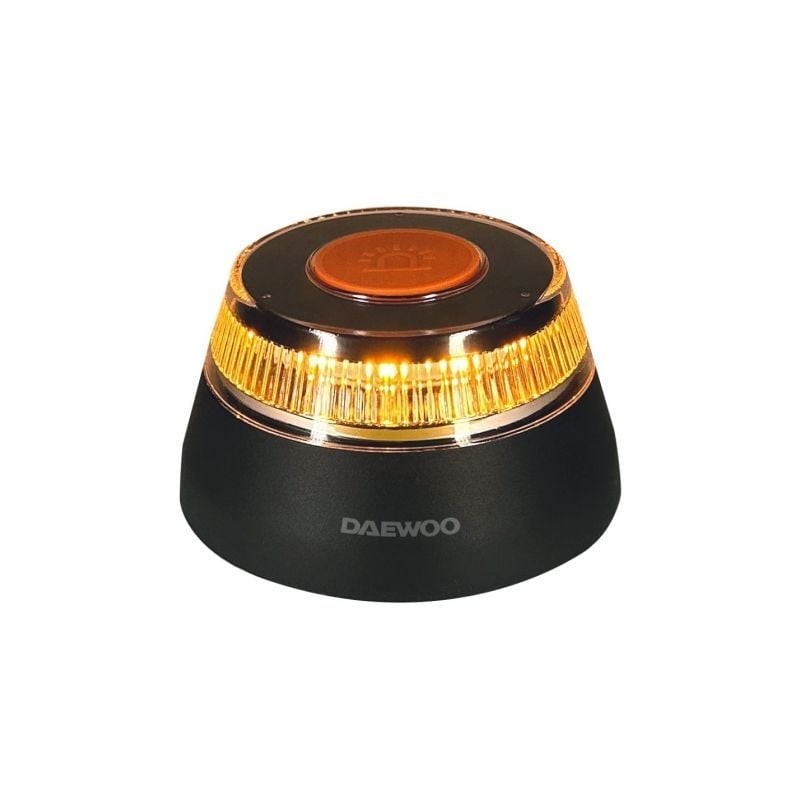 Luz de Emergencia para coche Daewoo DW5001 V16- Homologada- Base Imantada- Geolocalizable- Funciona a Pilas