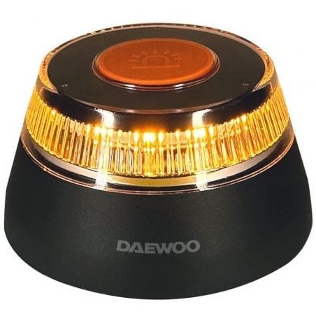 Luz de Emergencia para coche Daewoo DW5001 V16- Homologada- Base Imantada- Geolocalizable- Funciona a Pilas