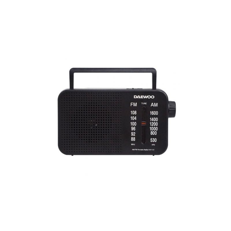 Radio Portátil Daewoo DW1123- Negra