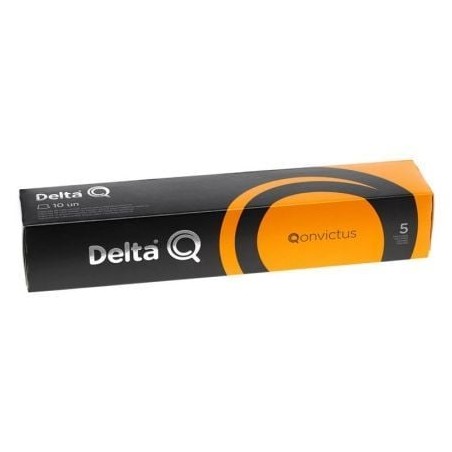 Cápsula Delta Qonvictus para cafeteras Delta- Caja de 10