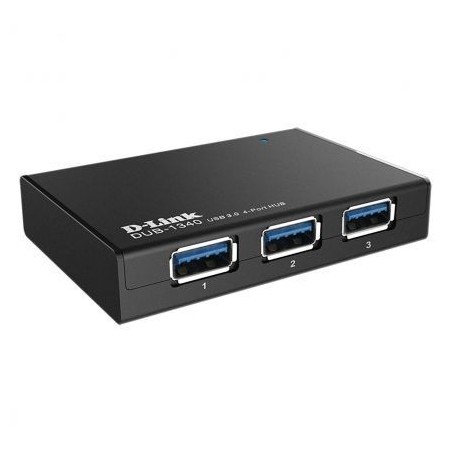 Hub USB 3-0 con Alimentación Externa D-Link DUB-1340- 4xUSB