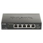 Switch Gestionable D-Link DGS-1100-05PDV2 5 Puertos- RJ-45 10-100-1000 PoE