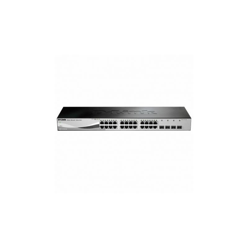 Switch D-Link DGS-1210-28 28 Puertos- RJ-45 Gigabit 10-100-1000- SFP