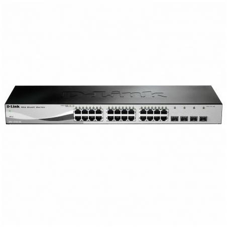 Switch Gestionable D-Link DGS-1210-28 28 Puertos- RJ-45 Gigabit 10-100-1000- SFP