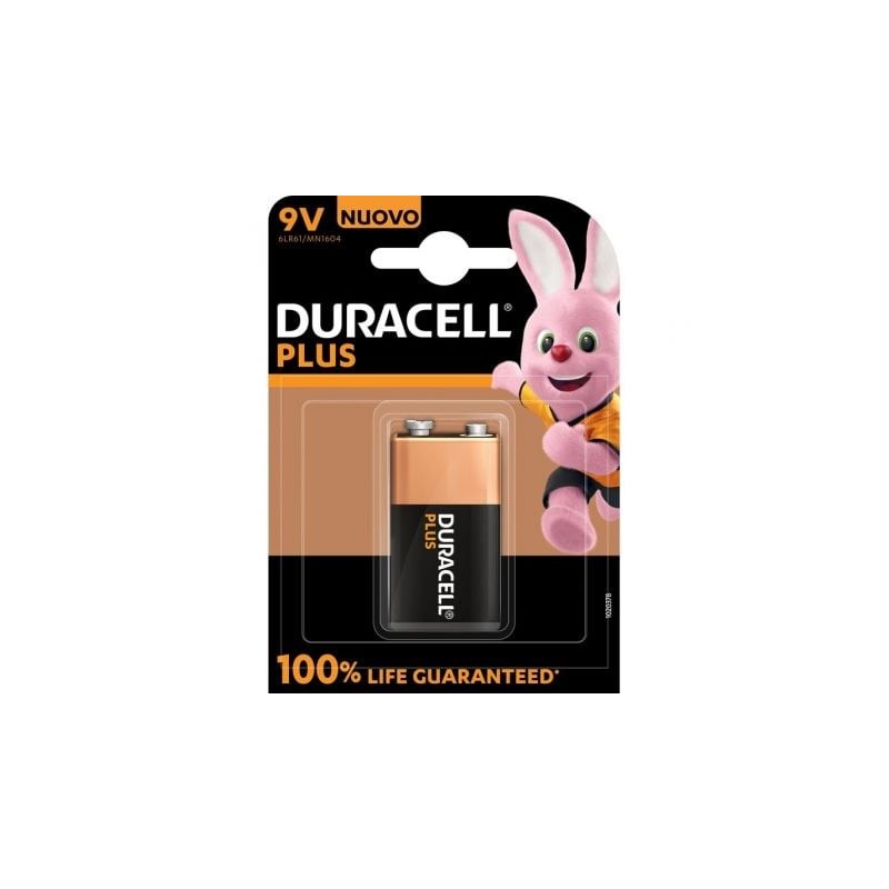 Pila Duracell Plus MN1604- 9V- Alcalina